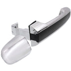 Front Outer Door Handle with Chrome Black Insert for Hyundai Sonata (2006–2010)