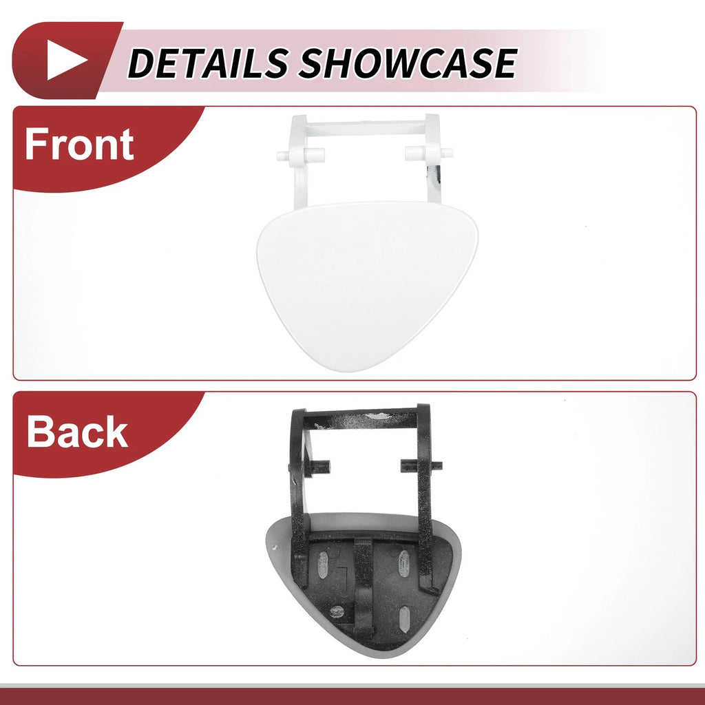 Front Left Washer Nozzle Cover Cap for Mercedes-Benz E320 (1994–2006) White