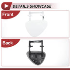 Front Left Washer Nozzle Cover Cap for Mercedes-Benz E320 (1994–2006) White