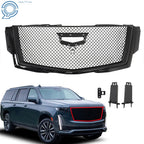 Honeycomb Front Bumper Grille for Cadillac Escalade (2015–2020) Black