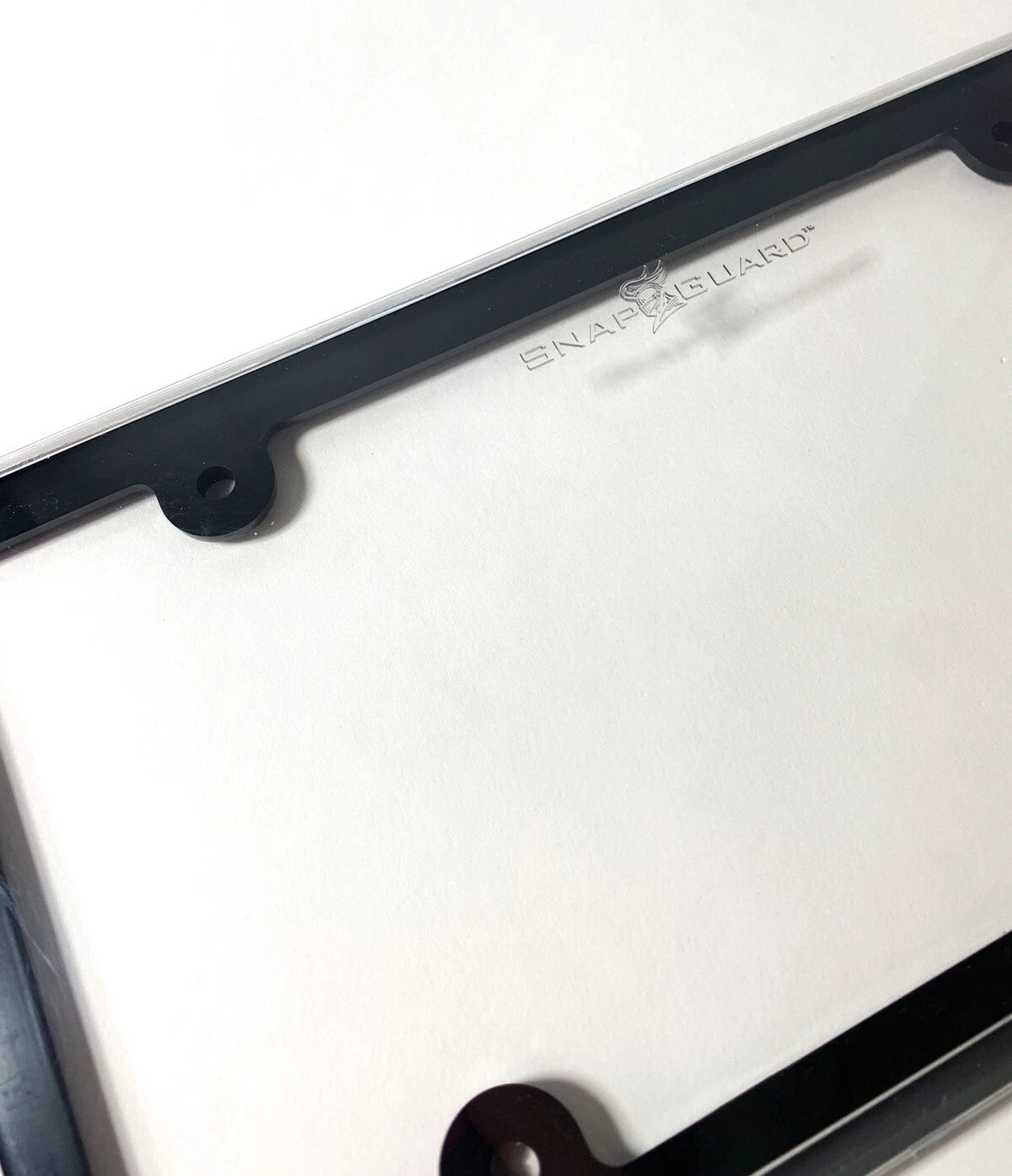 Plastic License Plate Snap On Shield Protector for US Plates (Universal)