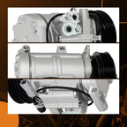 A/C Compressor & Clutch for Mazda 3 L4 2.0L (2010-2013)