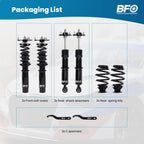 Adjustable Coilover Kit for BMW 3 Series E46 RWD (1998-2005)