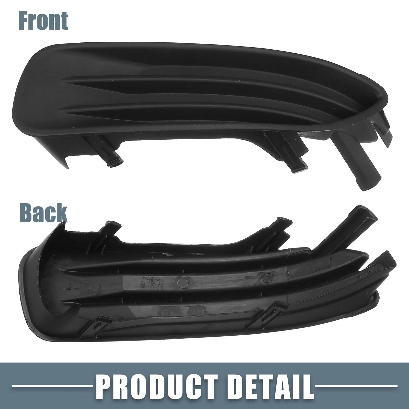 Set of 2 Fog Light Grille Covers for Toyota (NO.5212702070/5212802060)