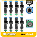 Set of 8 Fuel Injectors for Ford F-150, Lobo, Mustang (2011–2017)