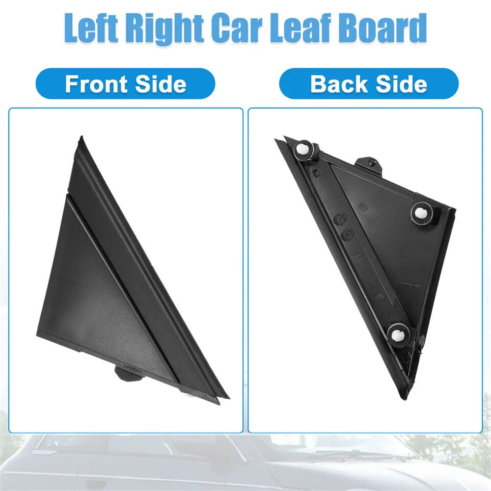 Car Door Mirror Flag Cover for 2012-2019 Fiat 500 (Left & Right)