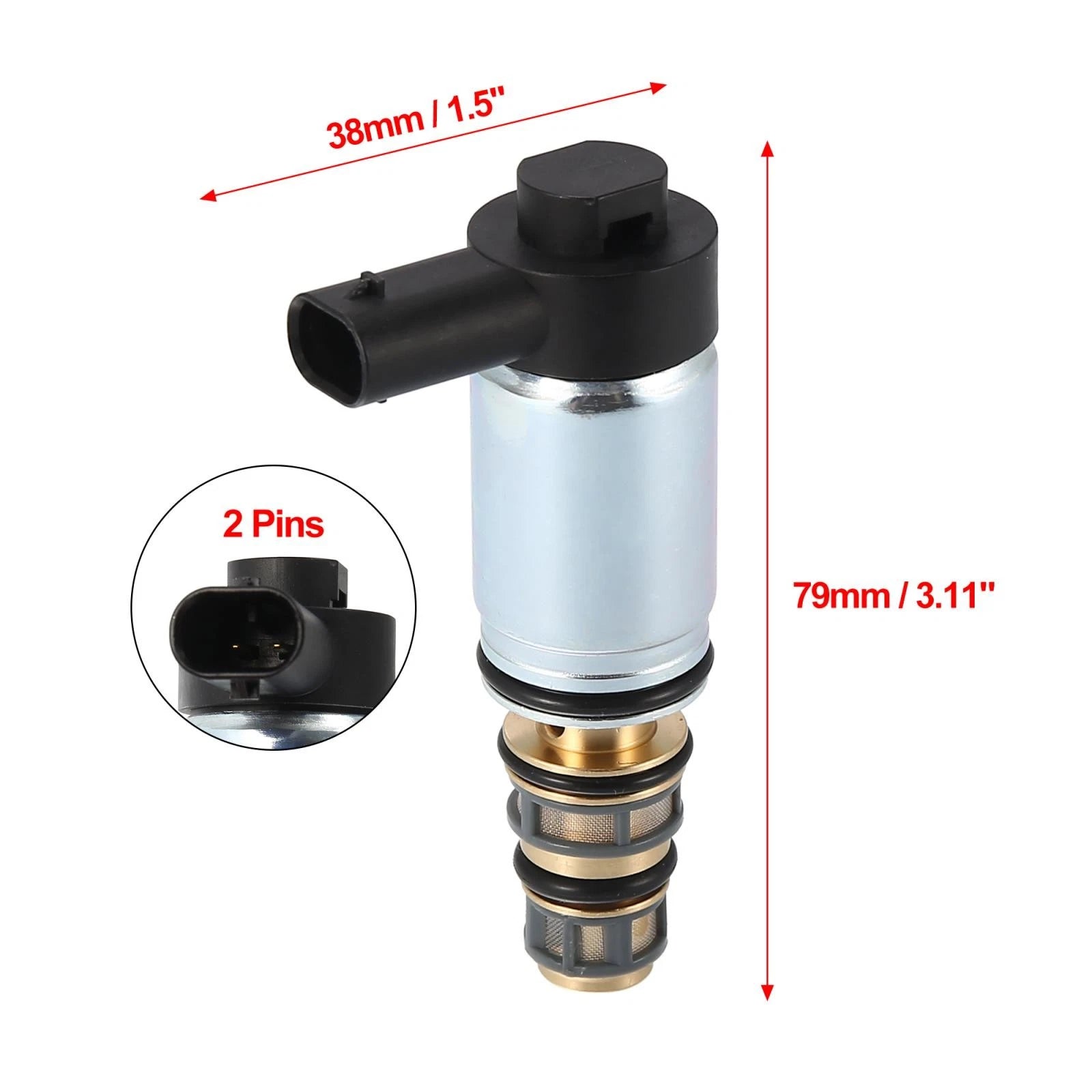 AC Compressor Electronic Control Valve CO29219C for Honda Civic (2016–2018)