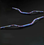 Taper Fat Bar Handlebars + Grips for CR CRF KX KXF YZ YZF (1 1/8")