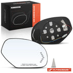 Passenger Power Mirror Glass with Turn Signal for Silverado 2500 HD (2007–2014)