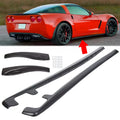 ZR1 Style ABS Side Skirts for Corvette C6 Z06 (2005–2013)