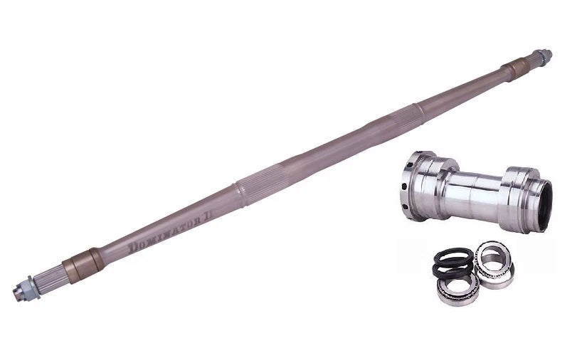 RPM Dominator II Axle +2/+5 with Tapered Bearing Carrier for Raptor 700 (2006–2019)