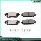 Set of 4 Front Performance Ceramic Brake Pads for Mazda 3 (2019–2023)