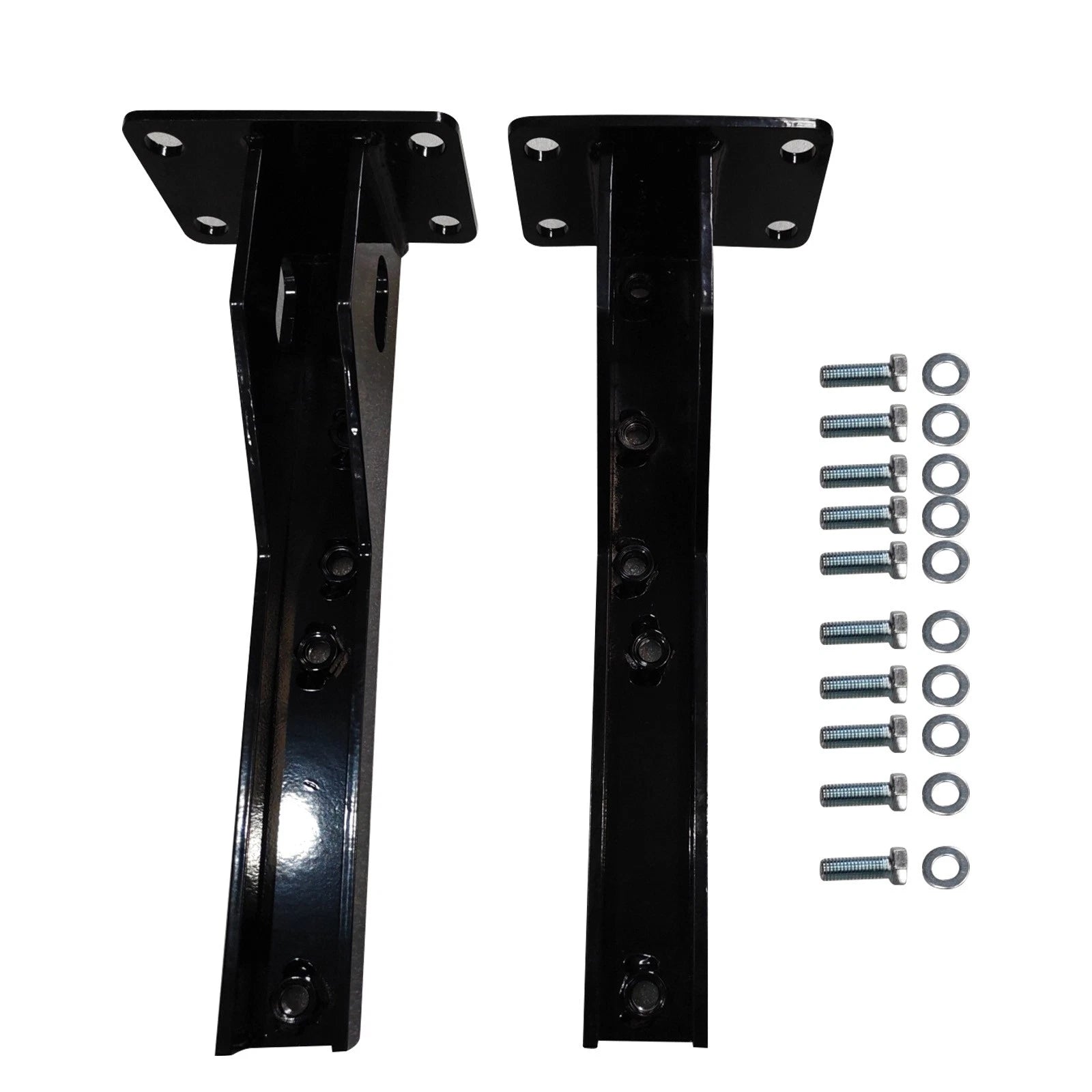Set of 2 Heavy Duty Rear Bumper Brackets for Jeep Cherokee XJ (1986–2001)