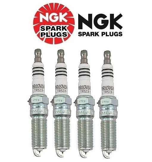 Set of 4 NGK LTR5IX-11 Iridium IX Spark Plugs for Buick Cadillac Hummer Saab GMC