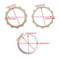 Clutch Friction Plates & Gasket Kit for Kawasaki Ninja 250 300 EX300 (2015–2017)