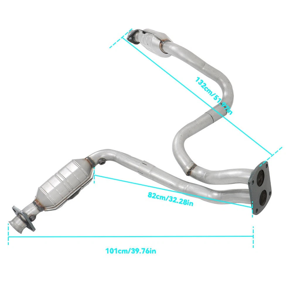 Front Catalytic Converter for Ford F-250 Super Duty/F-350 Super Duty (2005–2007)