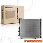 Radiator with Trans Oil Cooler for Mercedes-Benz 300SE (1988–1991)
