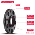 Set of 4 15mm Wheel Spacers M14X1.25 for BMW 228i 320i 528i M2 M3 M4 M5 (2014–2020)
