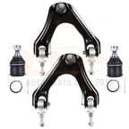 Set of 4 Upper Control Arms & Ball Joints for Acura CL (1997–2003)