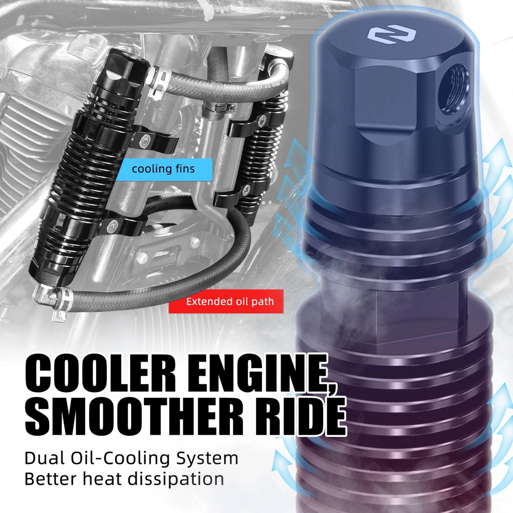 Dual Oil Cooler Hose Kit for Harley Road King Special FLHRXS (2017–2019)
