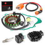 Stator Ignition Coil Relay Gasket Kit for Yamaha Bear Tracker Bruin Big Bear 250 (2000–2007)