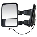 Replacement Chrome/Ready to Paint/Textured ProEFX Tow Mirror Set w/Memory