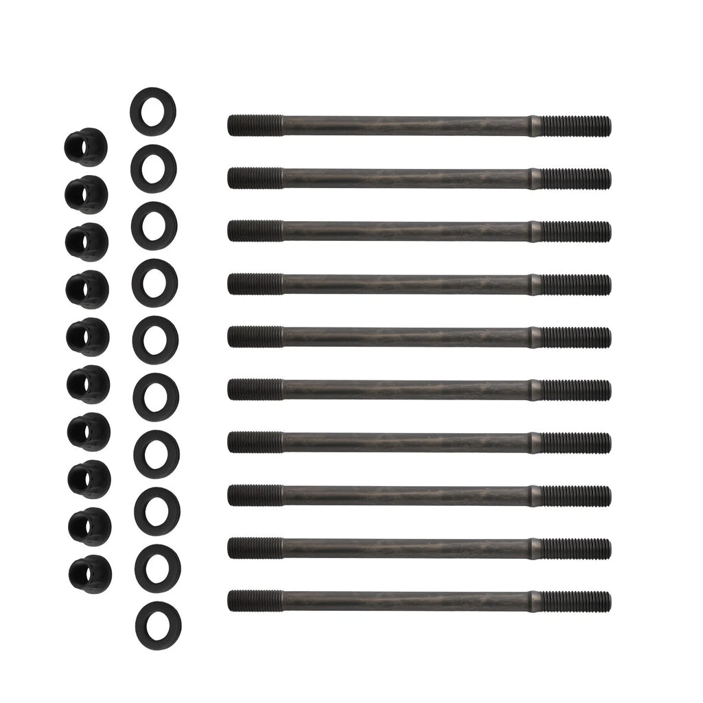 Black Steel Cylinder Head Studs for Honda Civic 1.6L VTEC B16A2 B16A3 (1994–2000)