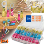 250 Pcs Translucent Nylon Electrical Wire Connectors for