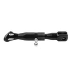 Adjustable Kickstand Foot for Motorcycle Universal Side Support - Black