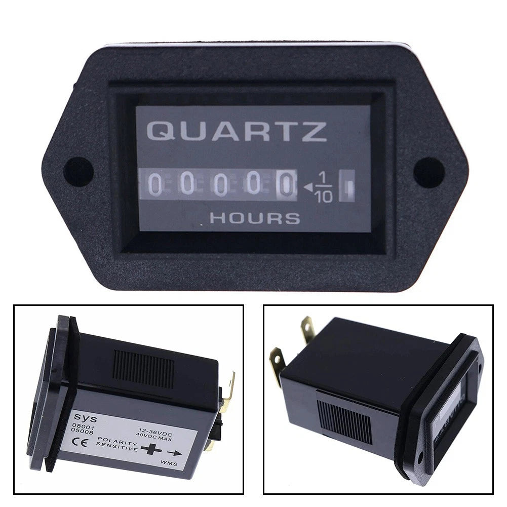Hour Meter 6664886 for - Shock Resistant ABS Plastic
