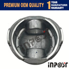 3X Piston STD 16304-2110 for Kubota D905 D905E B905B B905H (–YYYY)