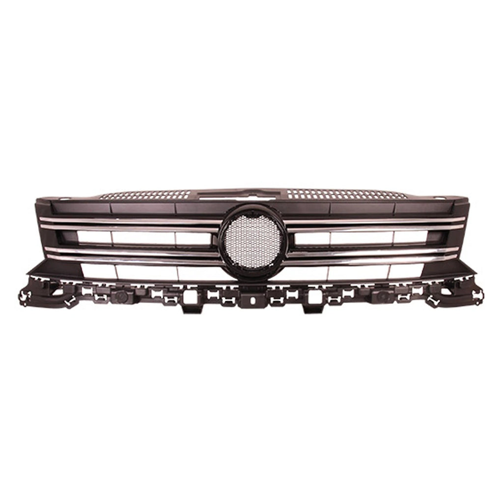 Replacement Black Chrome Plastic Front Grille (See compatibility Chart)
