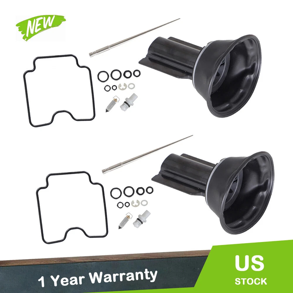 Set of 2 Carburetor Repair Kits for Yamaha XVS1100 V-Star (1999–2007)