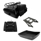 Chopped Trunk Backrest Mount Rack Plate for Harley CVO Road Glide (2014–2026)