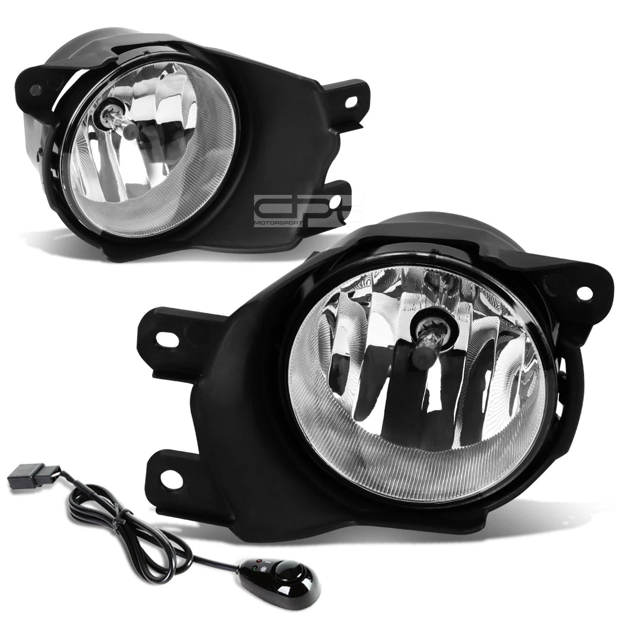 Fog Light Lamps + Switch for Toyota Sequoia (2008–2016) - Clear Lens OE