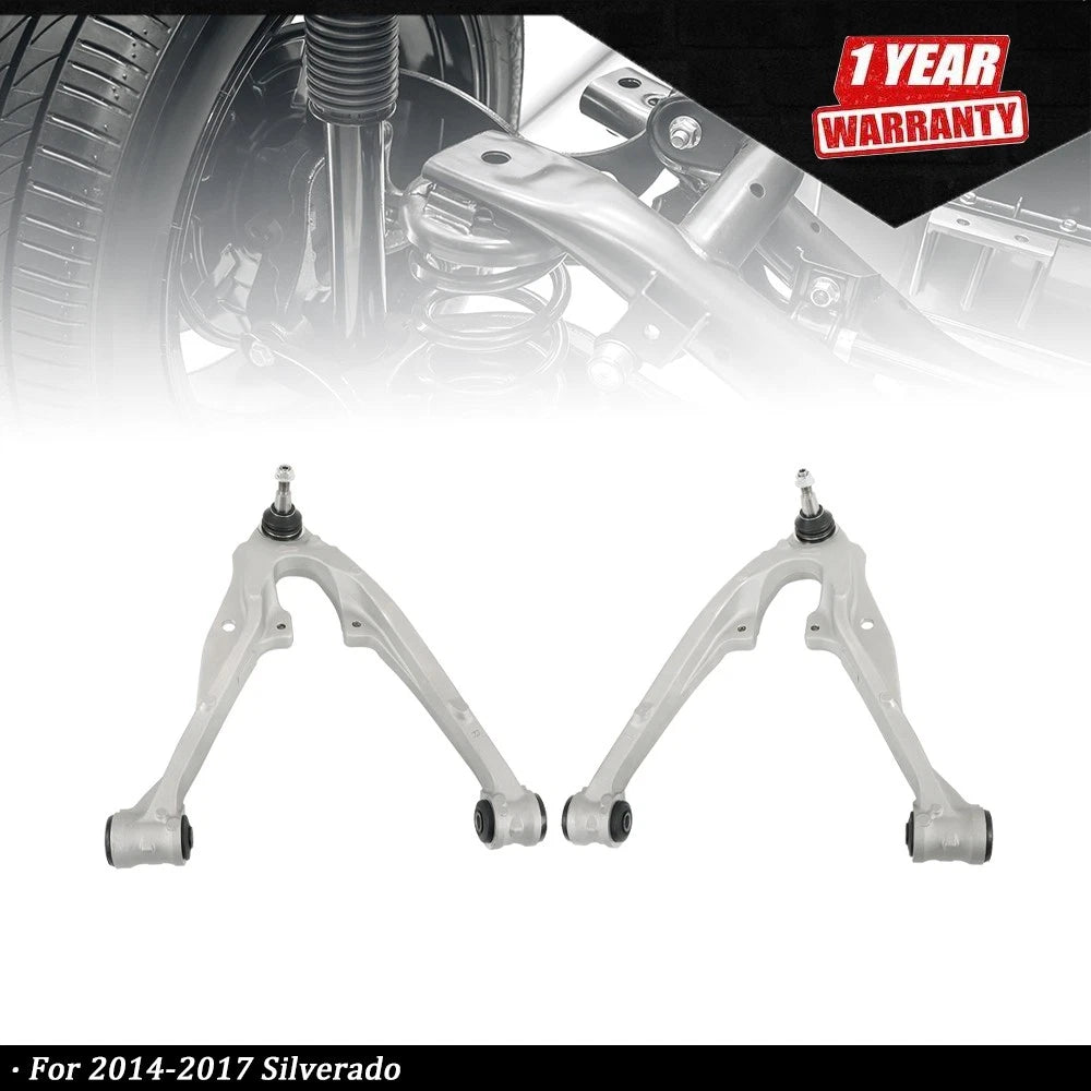 Set of 2 Front Lower Control Arm Ball Joints for Silverado (2014–2017)