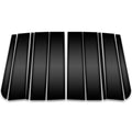 10pc Carbon Fiber Pillar Post Covers for Chevrolet Suburban (2021–2023)