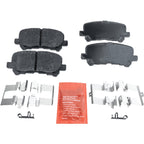 Rear Brake Disc Rotors and Pads Kit for Honda Odyssey, Acura MDX (2009–2011)