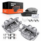6X Front Brake Caliper & Ceramic Brake Pad for Ford F-150 (2005–2008)