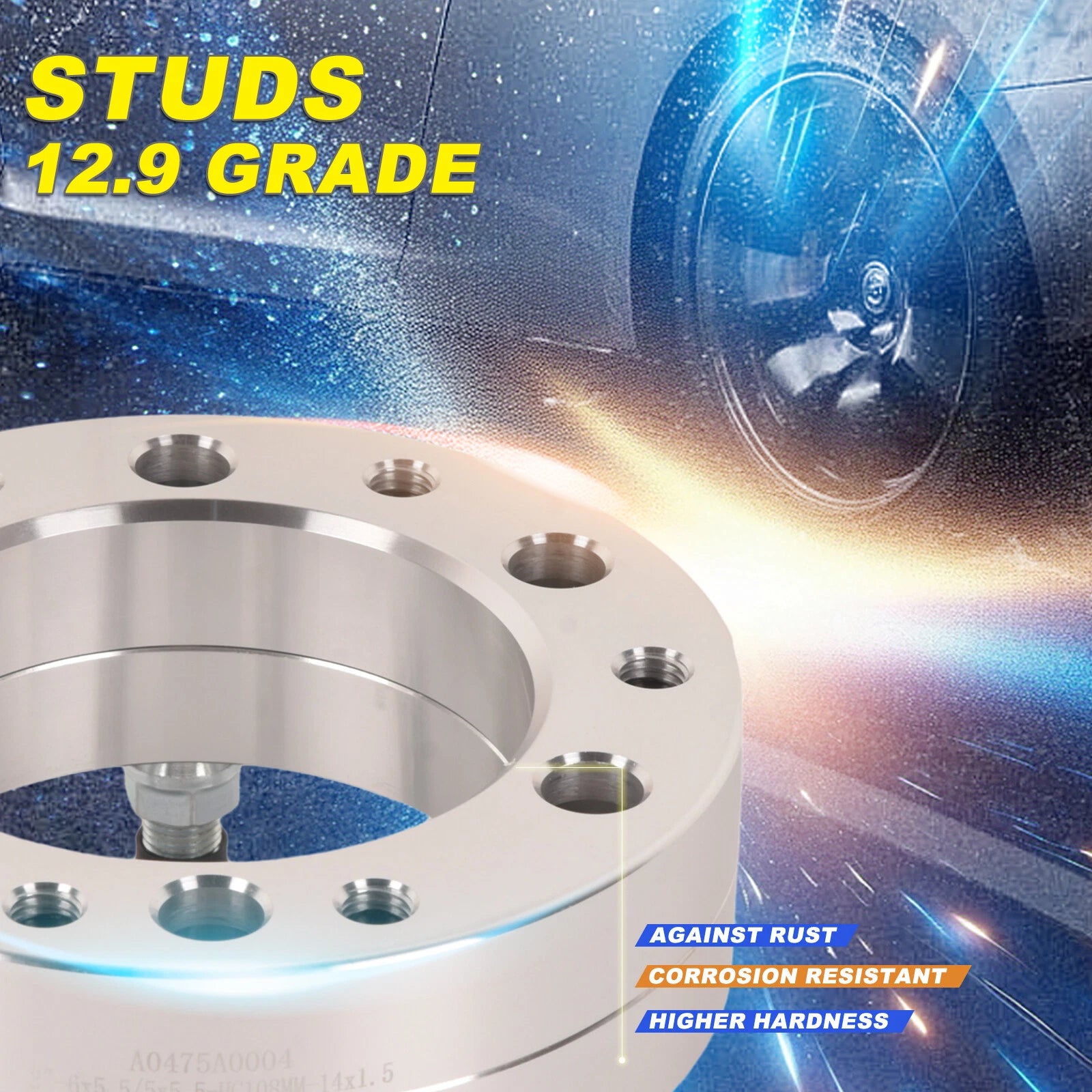Set of 4 Wheel Adapters 6x5.5 to 5x5.5 for Chevy GMC Ram