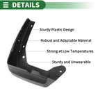 Mud Flaps Splash Guards Set of 4 for Honda Odyssey (2014–2017)
