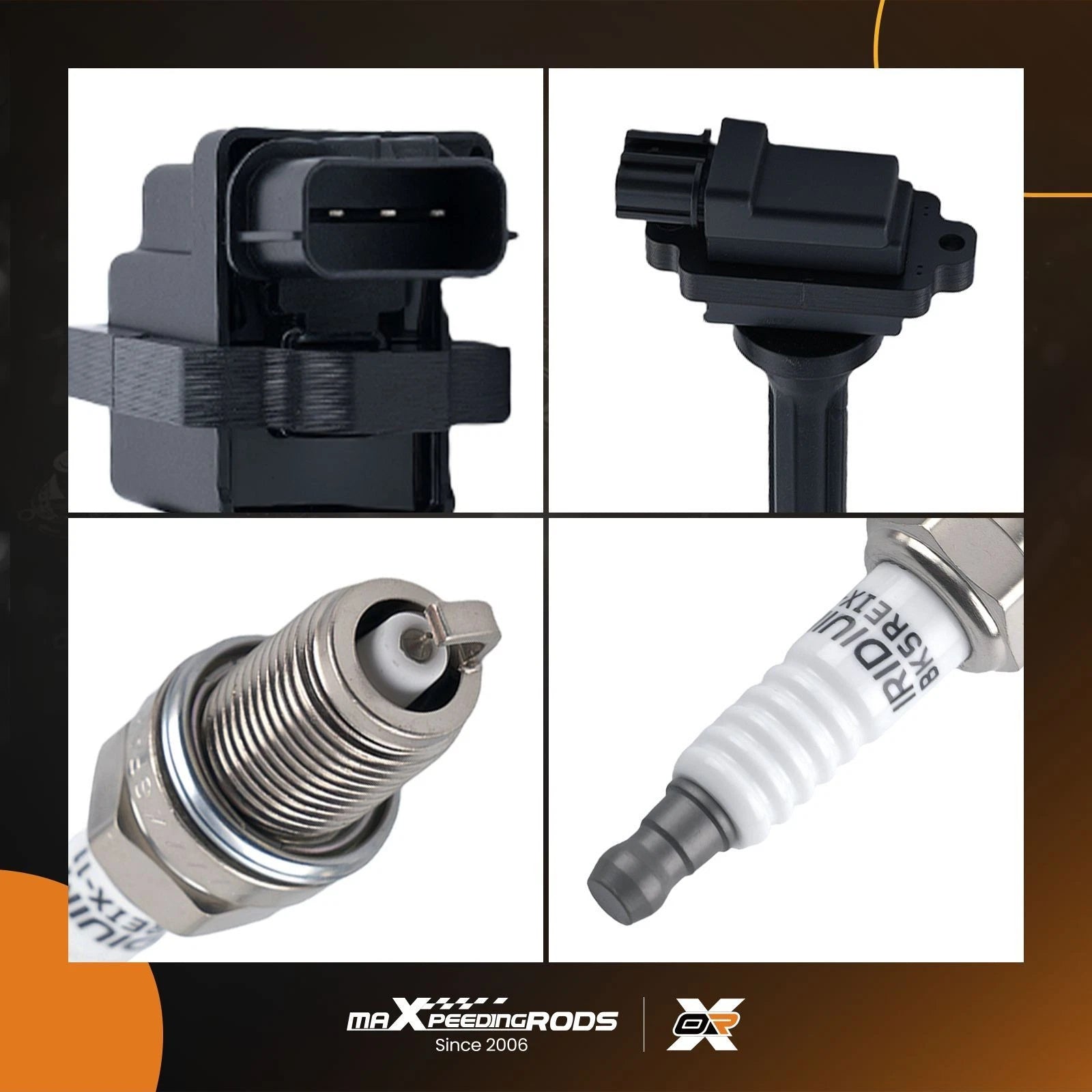 Ignition Coils and Spark Plugs for Suzuki XL-7 V6 2.7L (2002–2006)