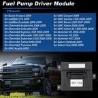 Fuel Pump Driver Module for Chevy Silverado Avalanche Suburban Tahoe (2007–2014)