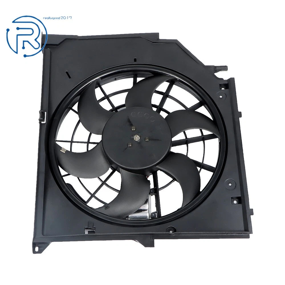Radiator Cooling Fan Assembly 17117525508 17117510617 for BMW E46 (2000–2001)