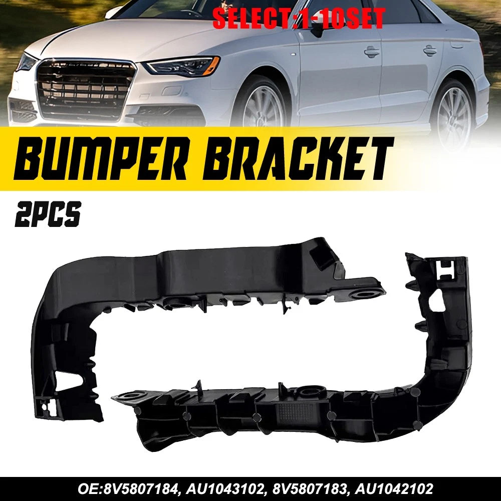 Set of 2 Front Bumper Brackets for Audi A3 (2015–2018) 8V5807184