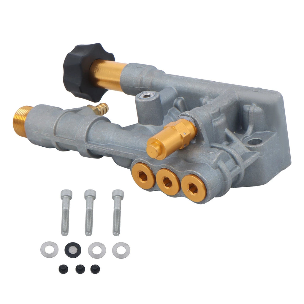 Pressure Washer Pump Manifold Replacement Kit for Axial Cam (2010-2023)