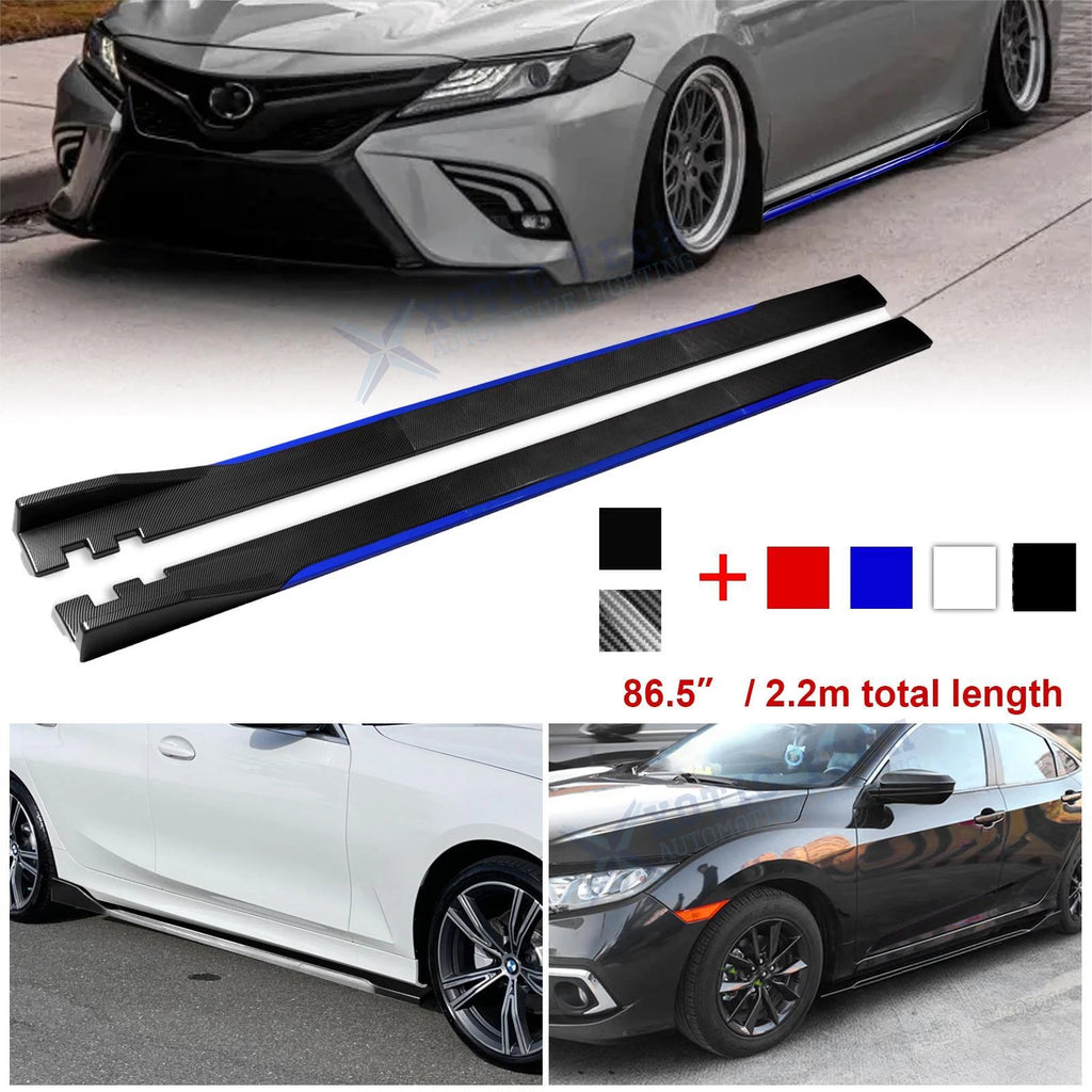 Universal Lower Side Skirt Winglets Diffusers Bottom Line Extension