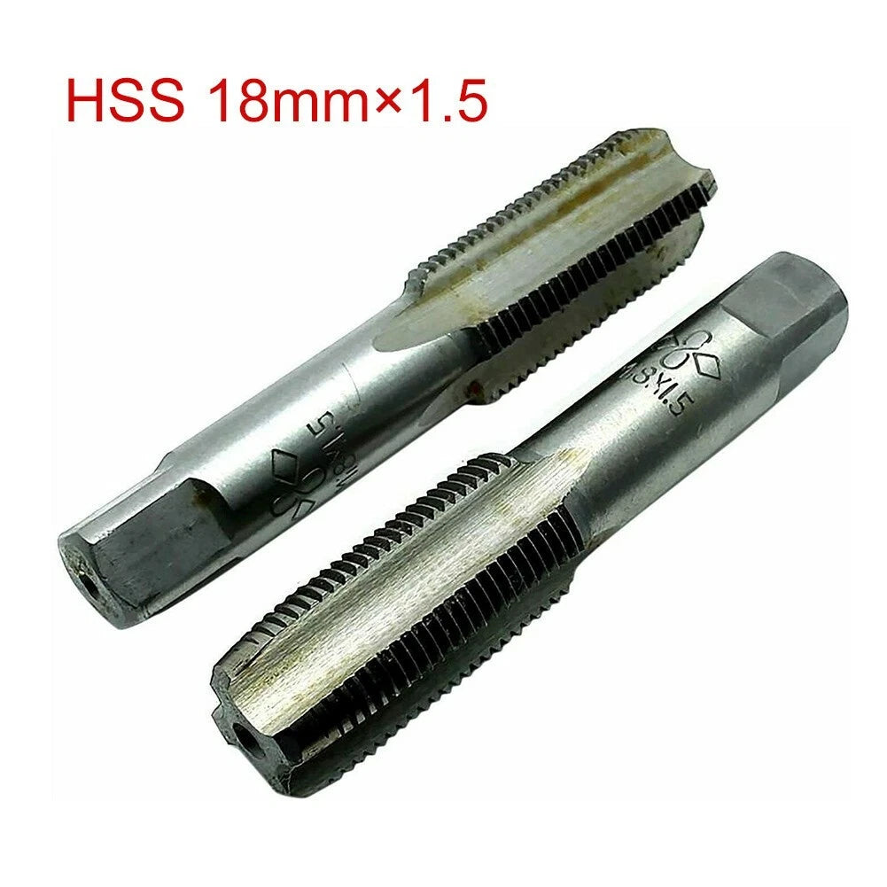 1 Pair M18x1.5mm Pitch Tap for Metric Taper (Compatible with )