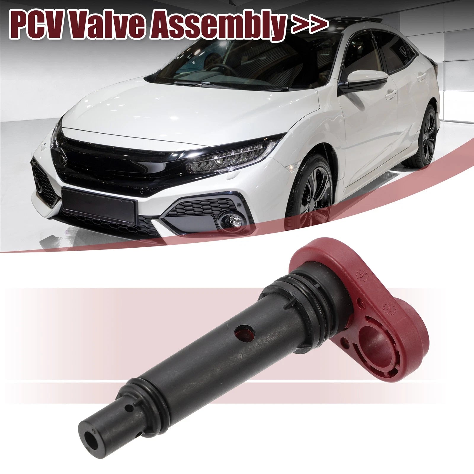 PCV Valve Assembly for Honda Accord Civic CR-V Acura ILX TLX (2013–2020) 17130-5A2-A01