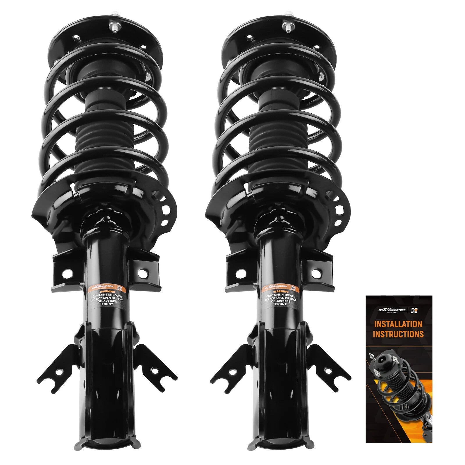 Front Shock Struts with Coil Spring Assembly for Ford Fusion (2013–2020)